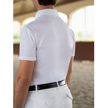 Calças de equitação Equestrian Stockholm Active homem Branco