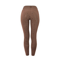 Calças de equitação Equestrian Stockholm Elite feminina Bege