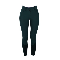 Calças de equitação Equestrian Stockholm Elite feminina Segunda-feira dramática Verde