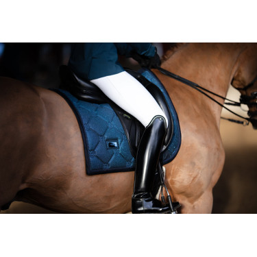 Calças de equitação Equestrian Stockholm Elite feminina Branco perfeição