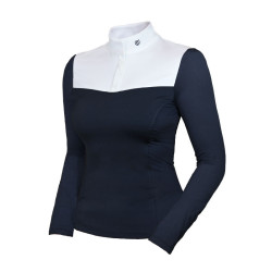 Polo de concurso de manga comprida Equestrian Stockholm refined mulher Marinho Azul-marinho Polo de concurso de manga comprida Equestrian Stockholm refined mulher Marinho Azul-marinho