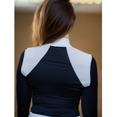 Polo de concurso de manga comprida Equestrian Stockholm refined mulher Marinho Azul-marinho Polo de concurso de manga comprida Equestrian Stockholm refined mulher Marinho Azul-marinho