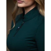 Polo de manga comprida Equestrian Stockholm Power mulher Segunda-feira dramática