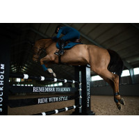 Caneleiras traseiras Equestrian Stockholm anatómicas Edição Noir