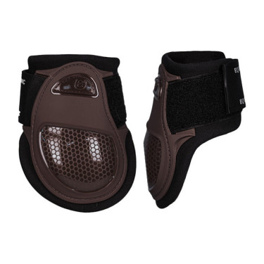 Caneleiras traseiras Equestrian Stockholm anatómicas Castanho Caneleiras traseiras Equestrian Stockholm anatómicas Castanho