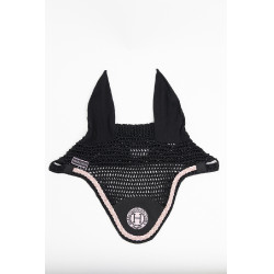 Touca para Cavalo Harcour Suzette Preto / rosa Touca para Cavalo Harcour Suzette Preto / rosa