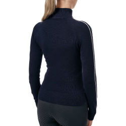 Camisola de malha fina Equestrian Stockholm Luxe mulher Luxo Camisola de malha fina Equestrian Stockholm Luxe mulher Luxo