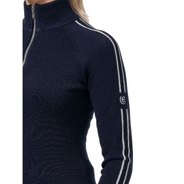 Camisola de malha fina Equestrian Stockholm Luxe mulher Luxo Camisola de malha fina Equestrian Stockholm Luxe mulher Luxo