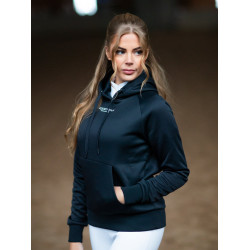 Moletom com capuz Equestrian Stockholm Ease feminino Marinho Azul-marinho