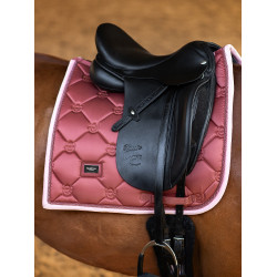 Manta de dressage Equestrian Stockholm Rosa âmbar Branco Manta de dressage Equestrian Stockholm Rosa âmbar Branco