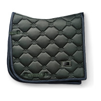 Manta de dressage Equestrian Stockholm Todo preto cintilante