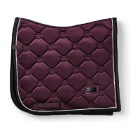 Manta de dressage Equestrian Stockholm Todo preto cintilante