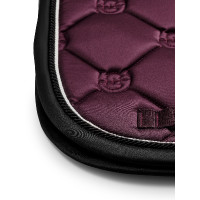 Manta de dressage Equestrian Stockholm Todo preto cintilante