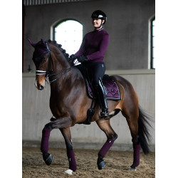 Manta de dressage Equestrian Stockholm Preto raven Violeta Manta de dressage Equestrian Stockholm Preto raven Violeta