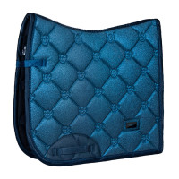 Manta de dressage Equestrian Stockholm Todo preto cintilante