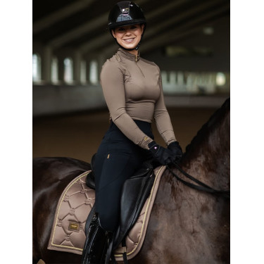 Manta de dressage Equestrian Stockholm Champanhe Bege Manta de dressage Equestrian Stockholm Champanhe Bege