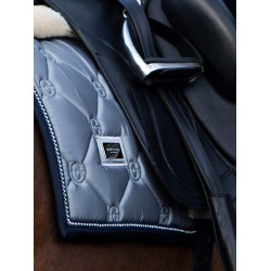 Manta de dressage Equestrian Stockholm Cristal cinza Cinzento