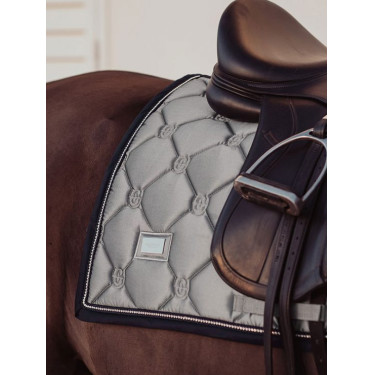 Manta de dressage Equestrian Stockholm Cristal cinza Cinzento