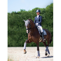 Manta de dressage Equestrian Stockholm Cristal cinza Cinzento