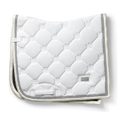 Manta de dressage Equestrian Stockholm Branco cintilante
