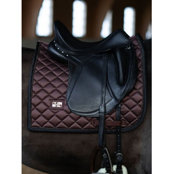Manta de dressage Equestrian Stockholm Brilho infinito Castanho