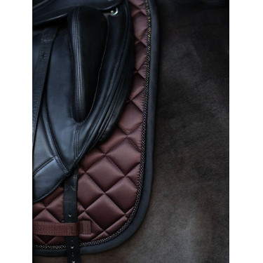 Manta de dressage Equestrian Stockholm Brilho infinito Castanho