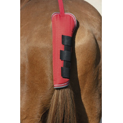 Protetor de cauda Equithème Tyrex 1200D Vermelho / cinza Protetor de cauda Equithème Tyrex 1200D Vermelho / cinza