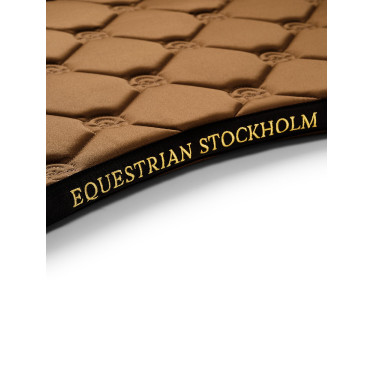 Manta de dressage Equestrian Stockholm Latão dourado