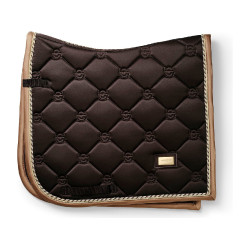 Manta de dressage Equestrian Stockholm Marrom dourado Castanho