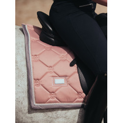 Manta de dressage Equestrian Stockholm Pérola rosa