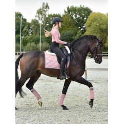 Manta de dressage Equestrian Stockholm Pérola rosa