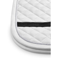 Manta de dressage Equestrian Stockholm com bandas Branco