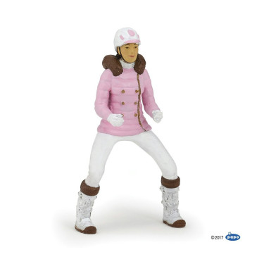 Boneca Cavaleira fashion inverno Papo