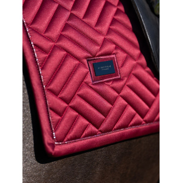 Manta de adestramento Equestrian Stockholm moderna Bordéus Bordô Manta de adestramento Equestrian Stockholm moderna Bordéus Bordô