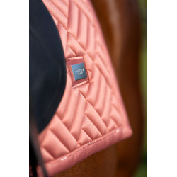 Manta de adestramento Equestrian Stockholm moderna Coral Rosa