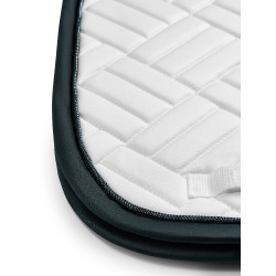 Manta de adestramento Equestrian Stockholm moderna Segunda-feira branca dramática