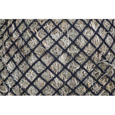 Rede de feno malha suave Shires Preto