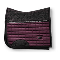 Manta de dressage Equestrian Stockholm Performance Preto raven Violeta