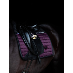 Manta de dressage Equestrian Stockholm Performance Preto raven Violeta