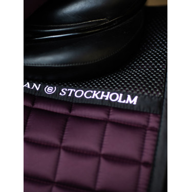 Manta de dressage Equestrian Stockholm Performance Preto raven Violeta