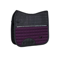 Manta de dressage Equestrian Stockholm Performance Preto raven Violeta