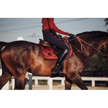 Manta de sela Equestrian Stockholm jumping Bordéus Bord&amp;ocirc;