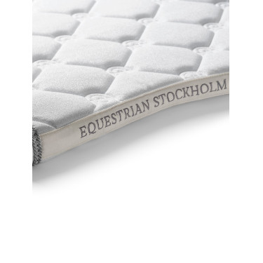 Manta de sela Equestrian Stockholm jumping Branco cintilante