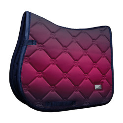 Manta de sela Equestrian Stockholm jumping Fúcsia desbotado Rosa