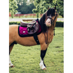 Manta de sela Equestrian Stockholm jumping Fúcsia desbotado Rosa