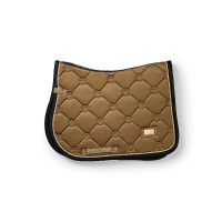 Manta de sela Equestrian Stockholm jumping Todo preto cintilante