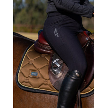 Manta de sela Equestrian Stockholm jumping Latão dourado Manta de sela Equestrian Stockholm jumping Latão dourado