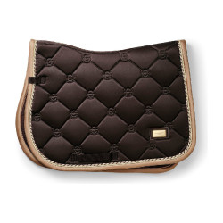 Manta de sela Equestrian Stockholm jumping Marrom dourado Castanho