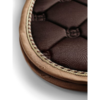 Manta de sela Equestrian Stockholm jumping Todo preto cintilante