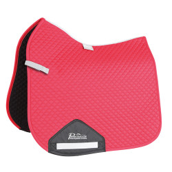 Almofada de sela Dressage Performance Shires Vermelho intenso